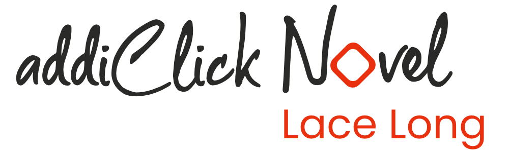 addiClick Novel Lace Long Set - Ergonomic Needles with Textured Surface