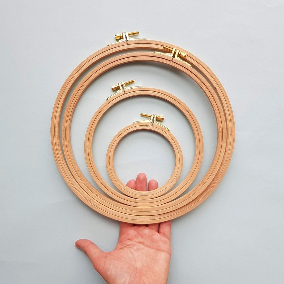 Nurge Embroidery Hoops, Stands & Punch Needles