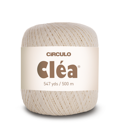 Filato Circulo Clea 100% cotone per uncinetto e maglia, 500m/75 gr