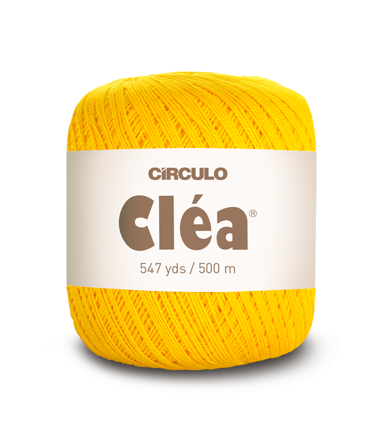 Filato Circulo Clea 100% cotone per uncinetto e maglia, 500m/75 gr