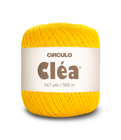 Filato Circulo Clea 100% cotone per uncinetto e maglia, 500m/75 gr