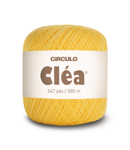 Filato Circulo Clea 100% cotone per uncinetto e maglia, 500m/75 gr