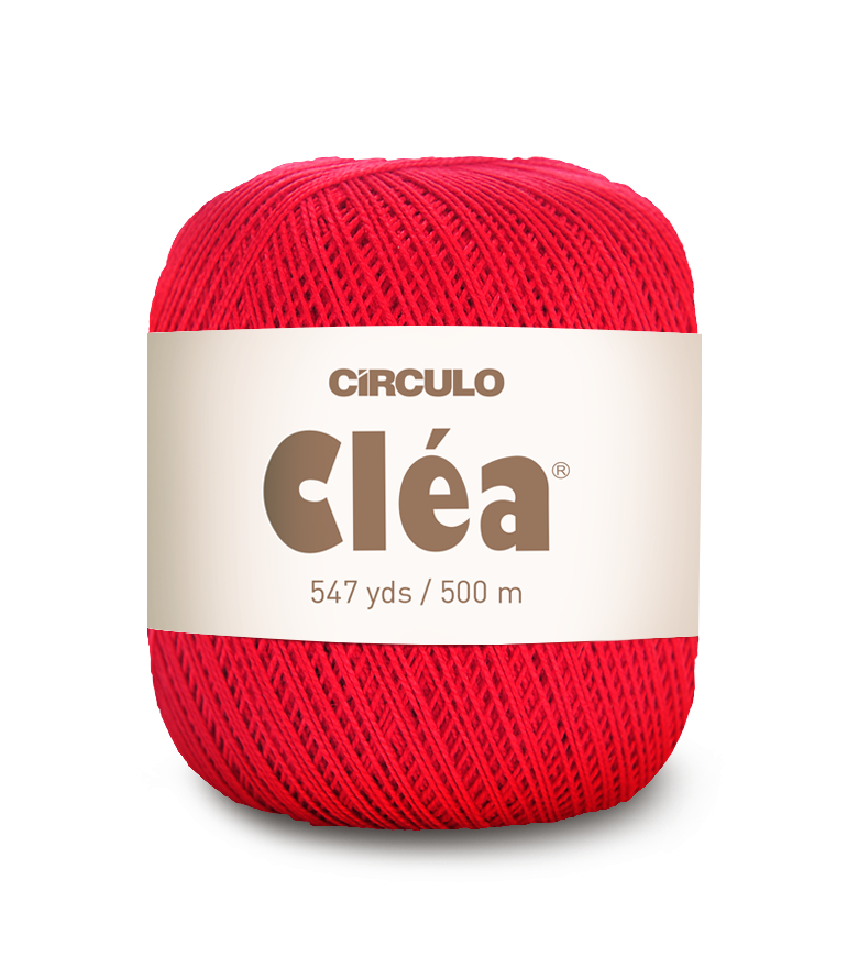 Filato Circulo Clea 100% cotone per uncinetto e maglia, 500m/75 gr