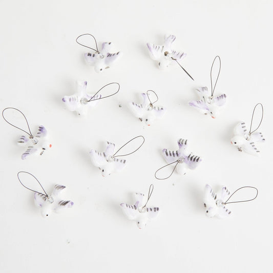 KnitPro NEW ZOONI Stitch Markers in Playful Beads Peace 