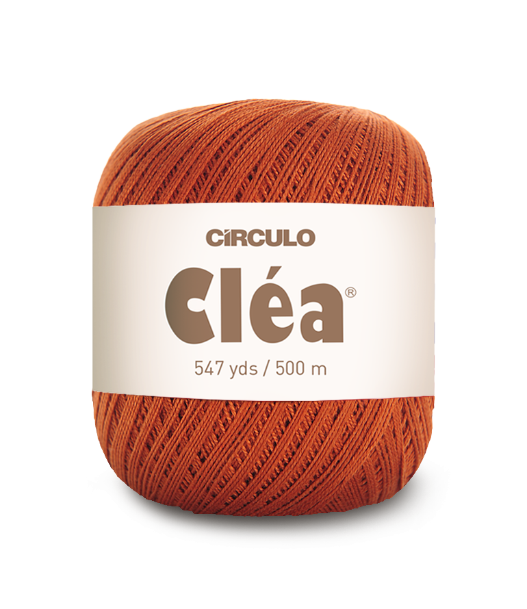 Filato Circulo Clea 100% cotone per uncinetto e maglia, 500m/75 gr