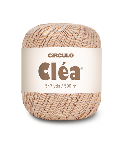 Filato Circulo Clea 100% cotone per uncinetto e maglia, 500m/75 gr