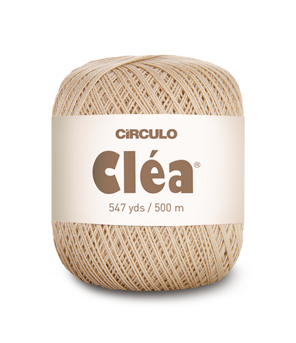 Filato Circulo Clea 100% cotone per uncinetto e maglia, 500m/75 gr
