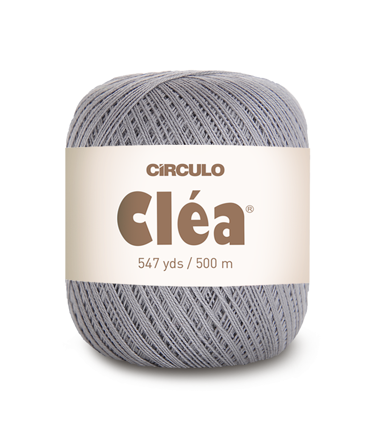 Filato Circulo Clea 100% cotone per uncinetto e maglia, 500m/75 gr
