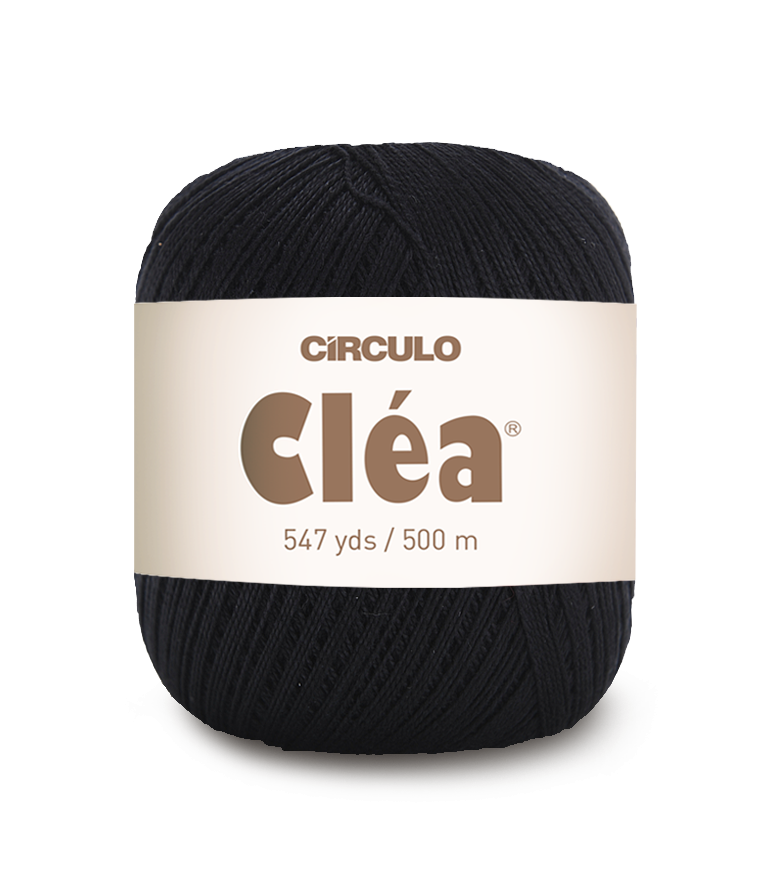 Filato Circulo Clea 100% cotone per uncinetto e maglia, 500m/75 gr
