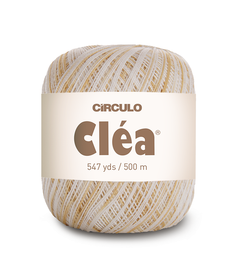 Filato Circulo Clea 100% cotone per uncinetto e maglia, 500m/75 gr