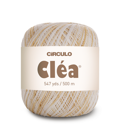 Filato Circulo Clea 100% cotone per uncinetto e maglia, 500m/75 gr