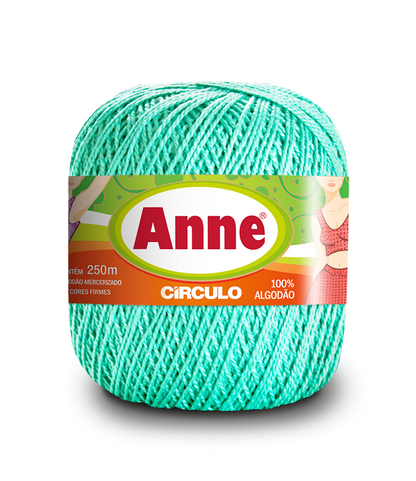 Crafting with Circulo ANNE Cotton Yarn on display.