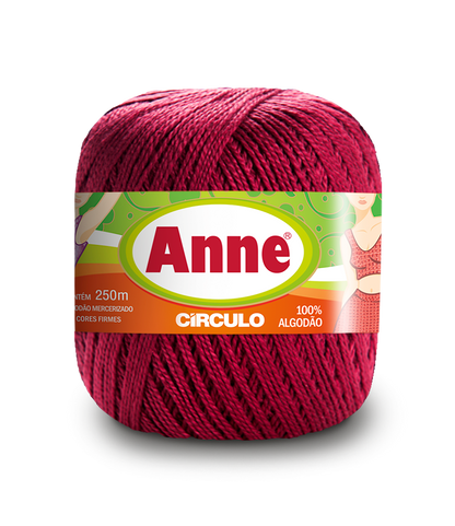 Knitting with Circulo ANNE Cotton Yarn in progress.