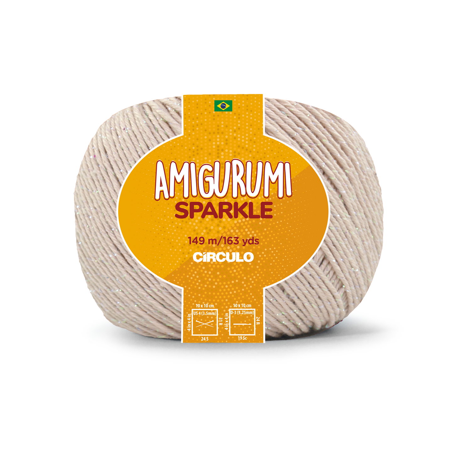Circulo Amigurumi Sparkle Cotton Yarn 149 m / 80 g