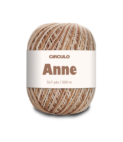 Circulo ANNE - 100% mercerized Cotton Yarn, 500m / 147g
