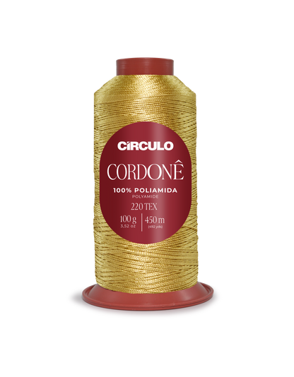 Circulo Cordone 100% Polyamide Crochet Yarn, 450 m / 100 g
