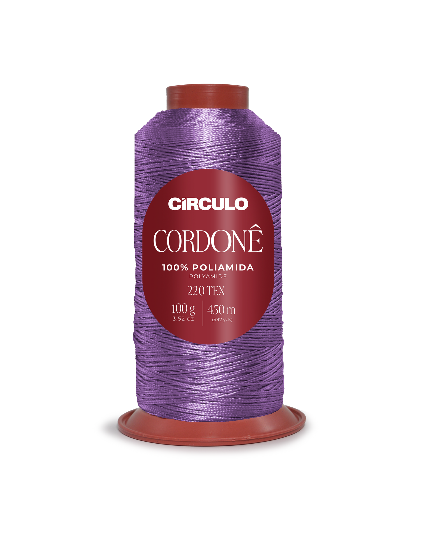Circulo Cordone 100% Polyamide Crochet Yarn, 450 m / 100 g