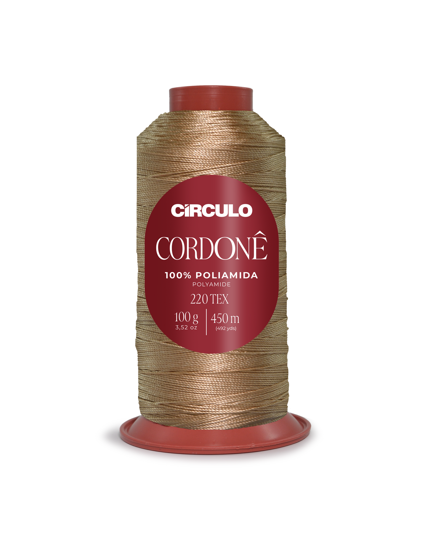 Circulo Cordone 100% Polyamide Crochet Yarn, 450 m / 100 g