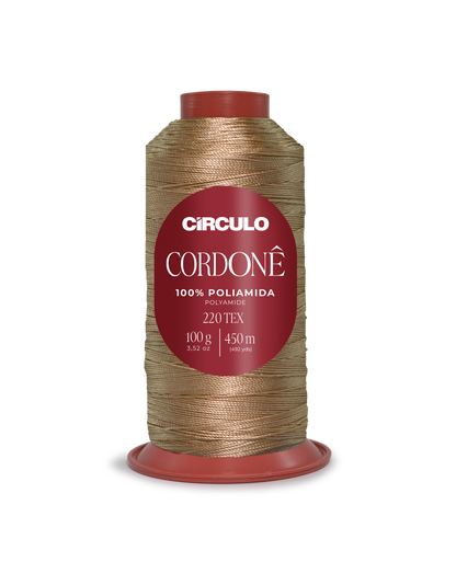 Circulo Cordone 100% Polyamide Crochet Yarn, 450 m / 100 g