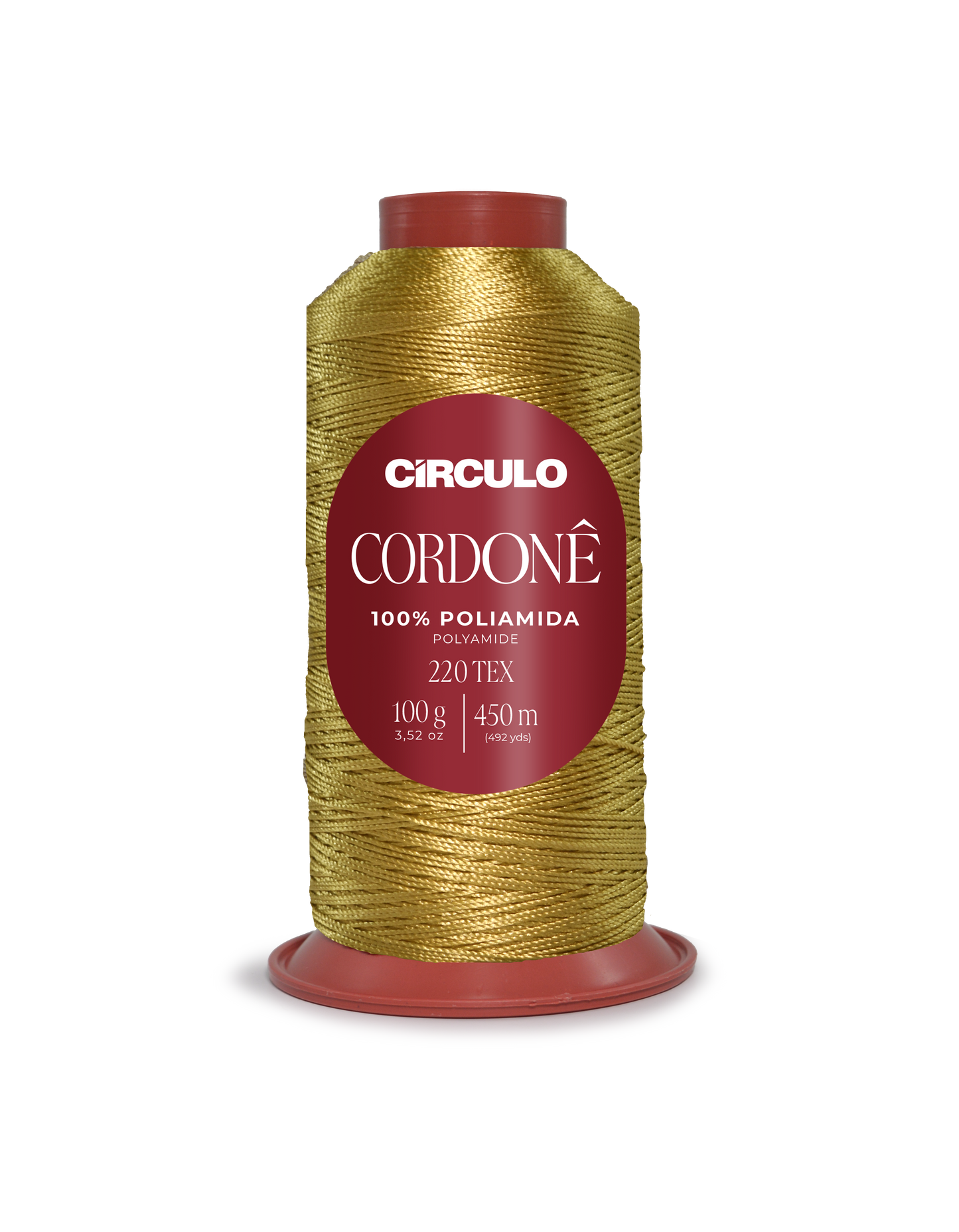 Circulo Cordone 100% Polyamide Crochet Yarn, 450 m / 100 g