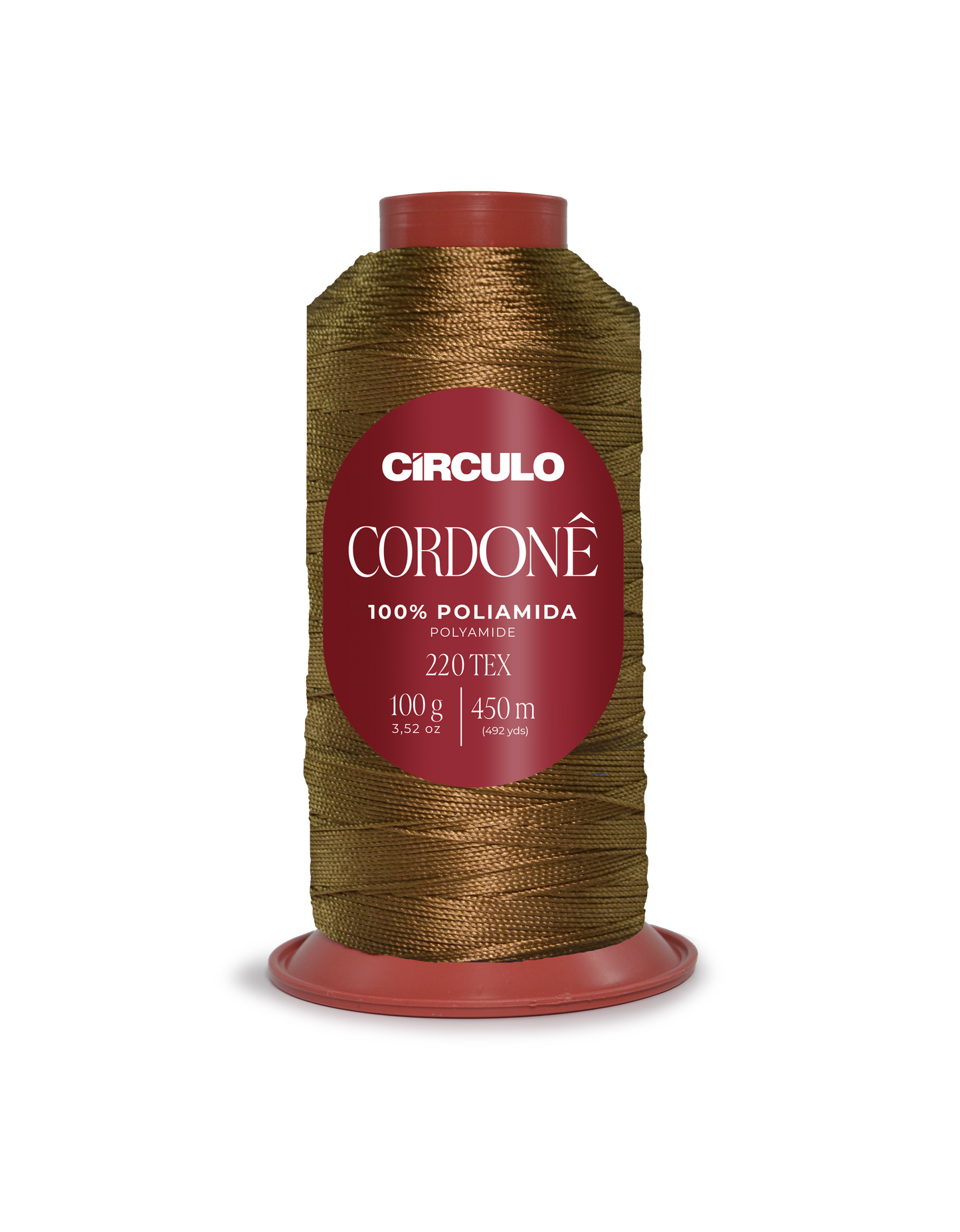 Circulo Cordone 100% Polyamide Crochet Yarn, 450 m / 100 g