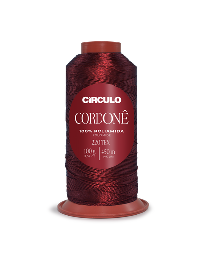 Circulo Cordone 100% Polyamide Crochet Yarn, 450 m / 100 g