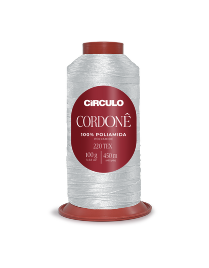 Circulo Cordone 100% Polyamide Crochet Yarn, 450 m / 100 g