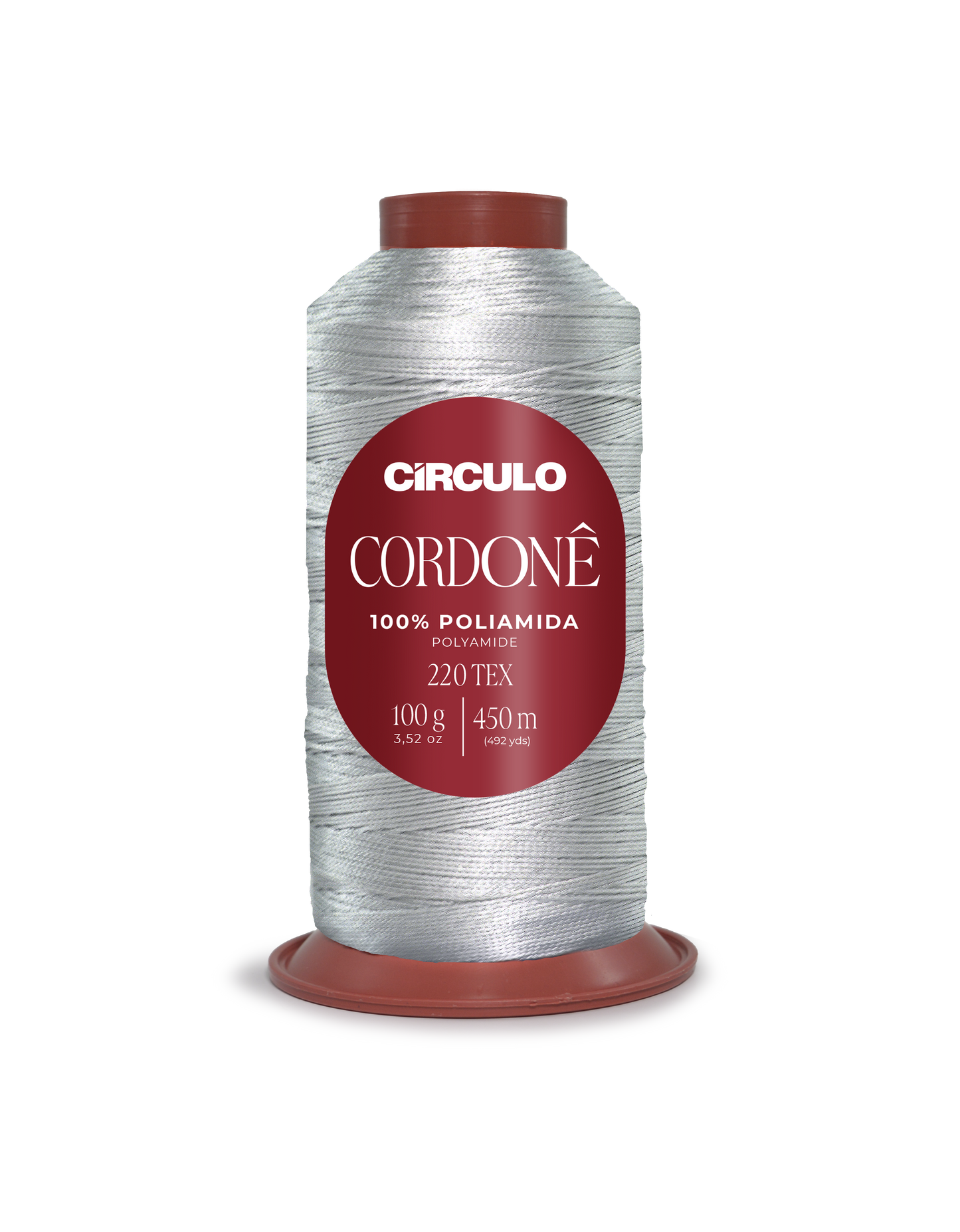 Circulo Cordone 100% Polyamide Crochet Yarn, 450 m / 100 g