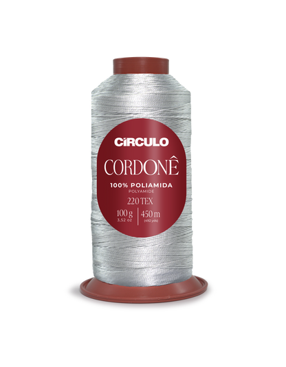 Circulo Cordone 100% Polyamide Crochet Yarn, 450 m / 100 g