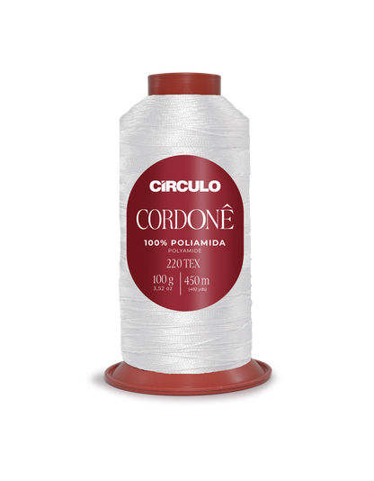 Circulo Cordone 100% Polyamide Crochet Yarn, 450 m / 100 g