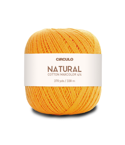 Circulo Natural Cotton Maxcolor (Barroco) 4/4 and 4/6- 100% Cotton Yarn, 226m and 338m/200g