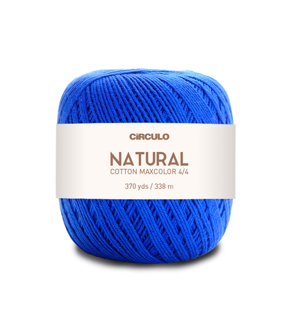 Circulo Natural Cotton Maxcolor (Barroco) 4/4 and 4/6- 100% Cotton Yarn, 226m and 338m/200g