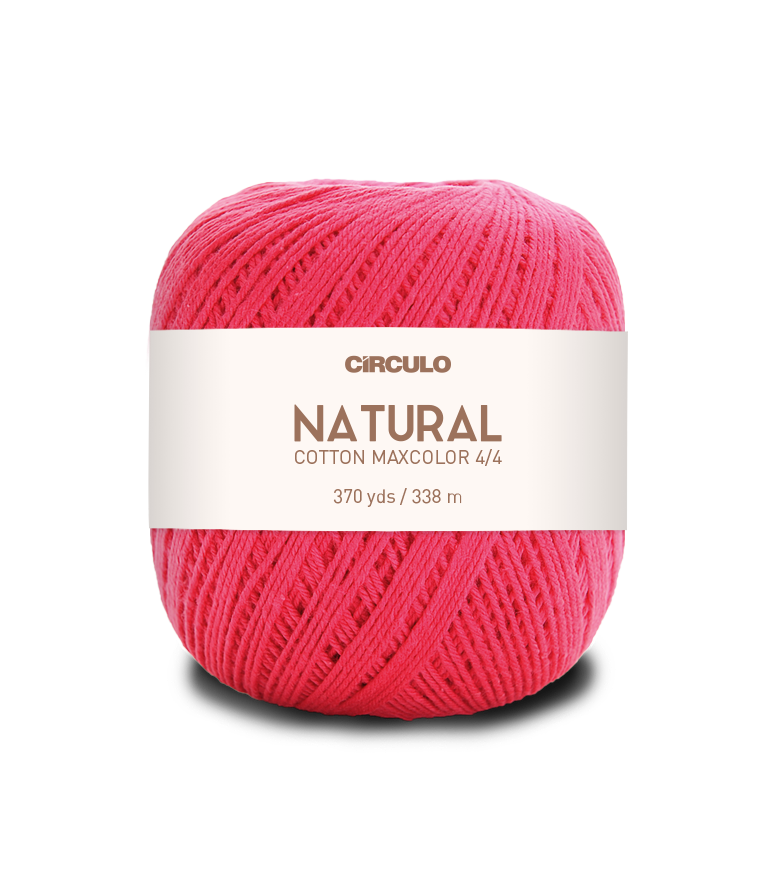 Circulo Natural Cotton Maxcolor (Barroco) 4/4 and 4/6- 100% Cotton Yarn, 226m and 338m/200g