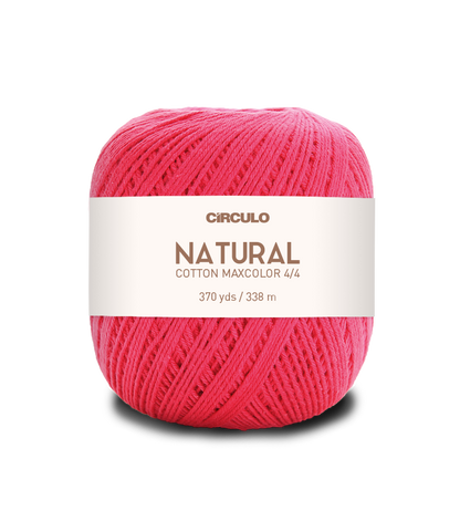 Circulo Natural Cotton Maxcolor (Barroco) 4/4 and 4/6- 100% Cotton Yarn, 226m and 338m/200g