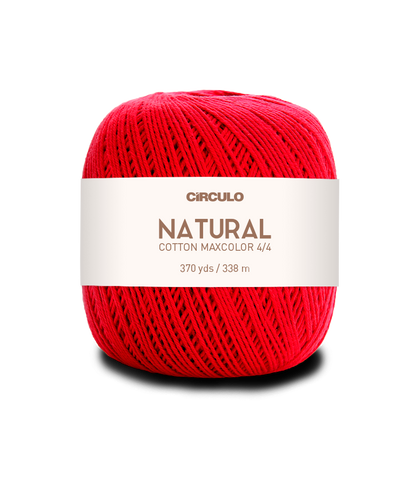 Circulo Natural Cotton Maxcolor (Barroco) 4/4 and 4/6- 100% Cotton Yarn, 226m and 338m/200g