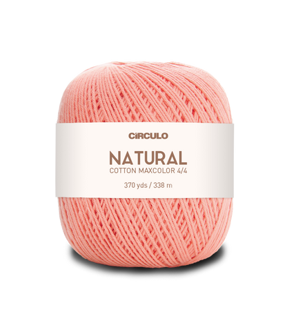Circulo Natural Cotton Maxcolor (Barroco) 4/4 and 4/6- 100% Cotton Yarn, 226m and 338m/200g