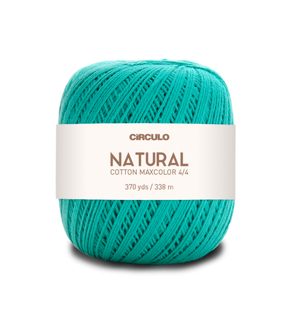 Circulo Natural Cotton Maxcolor (Barroco) 4/4 and 4/6- 100% Cotton Yarn, 226m and 338m/200g