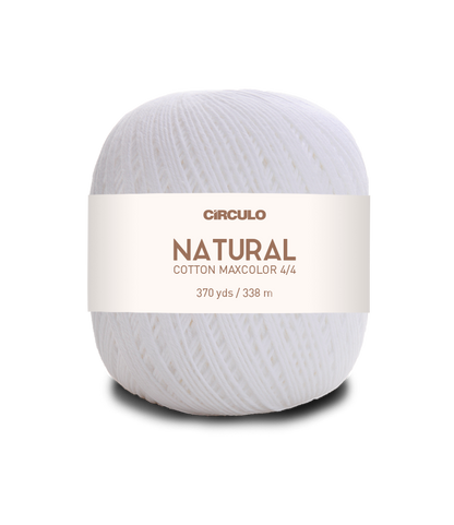 Circulo Natural Cotton Maxcolor (Barroco) 4/4 and 4/6- 100% Cotton Yarn, 226m and 338m/200g