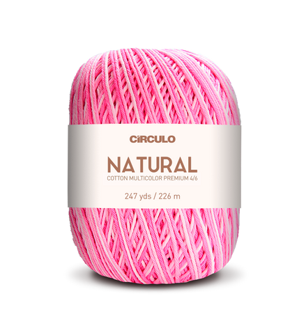 Circulo Barroco Multicolor Premium 4/6 - Brazilian Cotton Yarn, 226m/200g