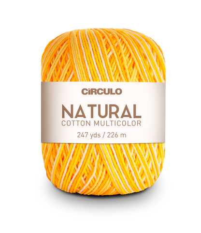 Círculo Natural Cotton Multicolor 4/6 – Cotton Yarn (226 m / 200 g)
