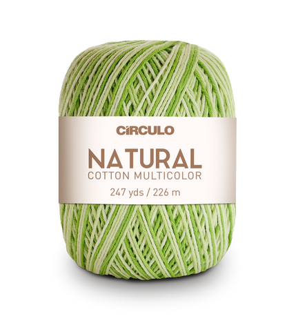 Círculo Natural Cotton Multicolor 4/6 – Cotton Yarn (226 m / 200 g)