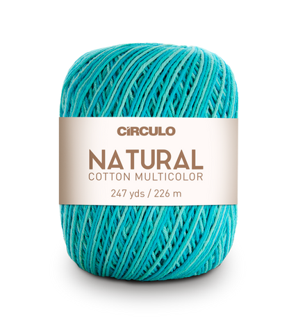 Círculo Natural Cotton Multicolor 4/6 – Cotton Yarn (226 m / 200 g)