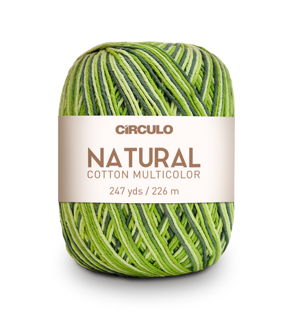 Círculo Natural Cotton Multicolor 4/6 – Cotton Yarn (226 m / 200 g)