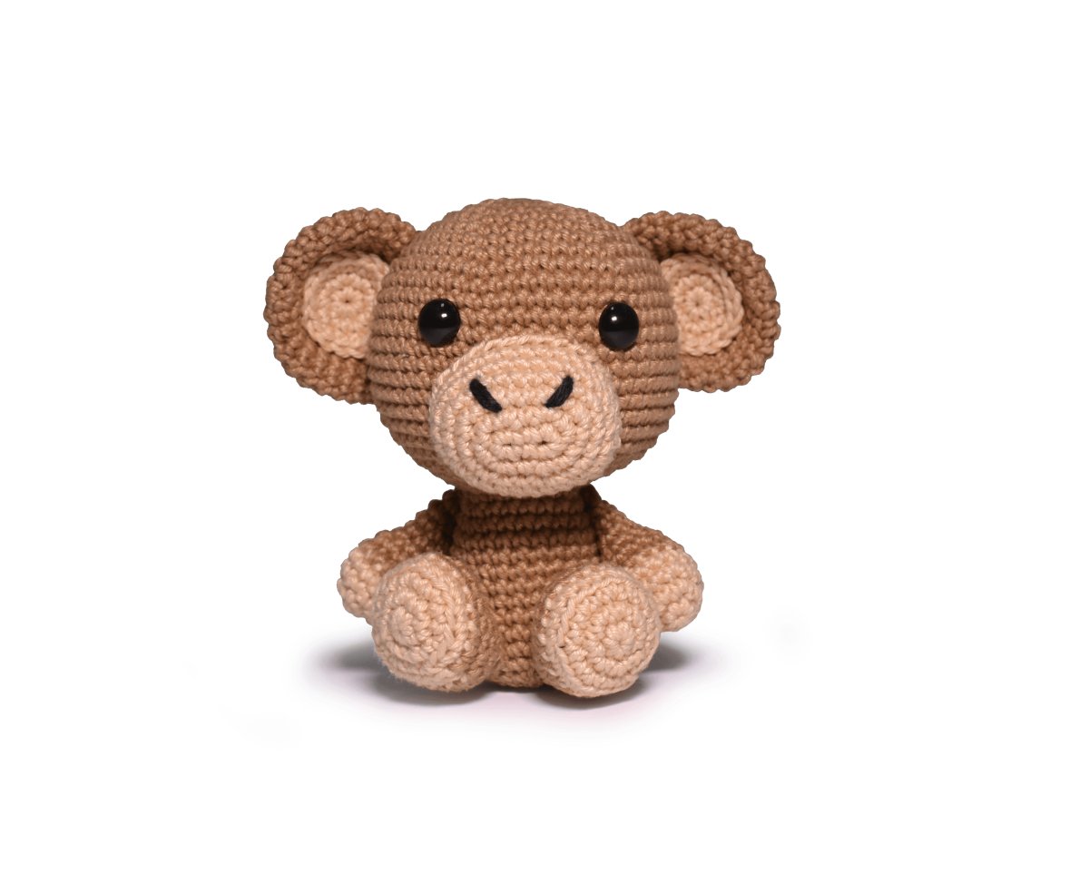 Circulo Amigurumi Kit Little Monkey, Safari Baby series.