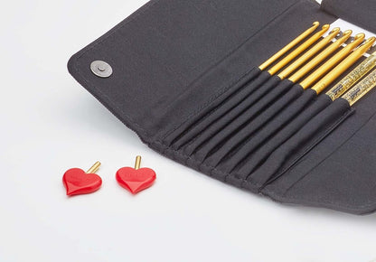 addiClick HeartStopper Rope Ends - Secure Your Knitting Projects