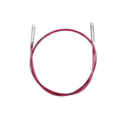 addiClick Lace Rope - Individual Red Rope for Knitting Flexibility - Leo Hobby Marketplace