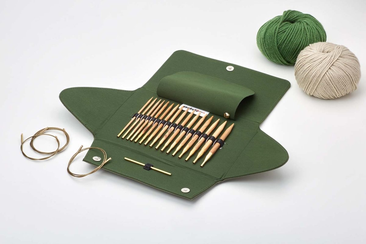 addiClick Nature Olive Wood Set - Premium Interchangeable Needle Kit (570-2)