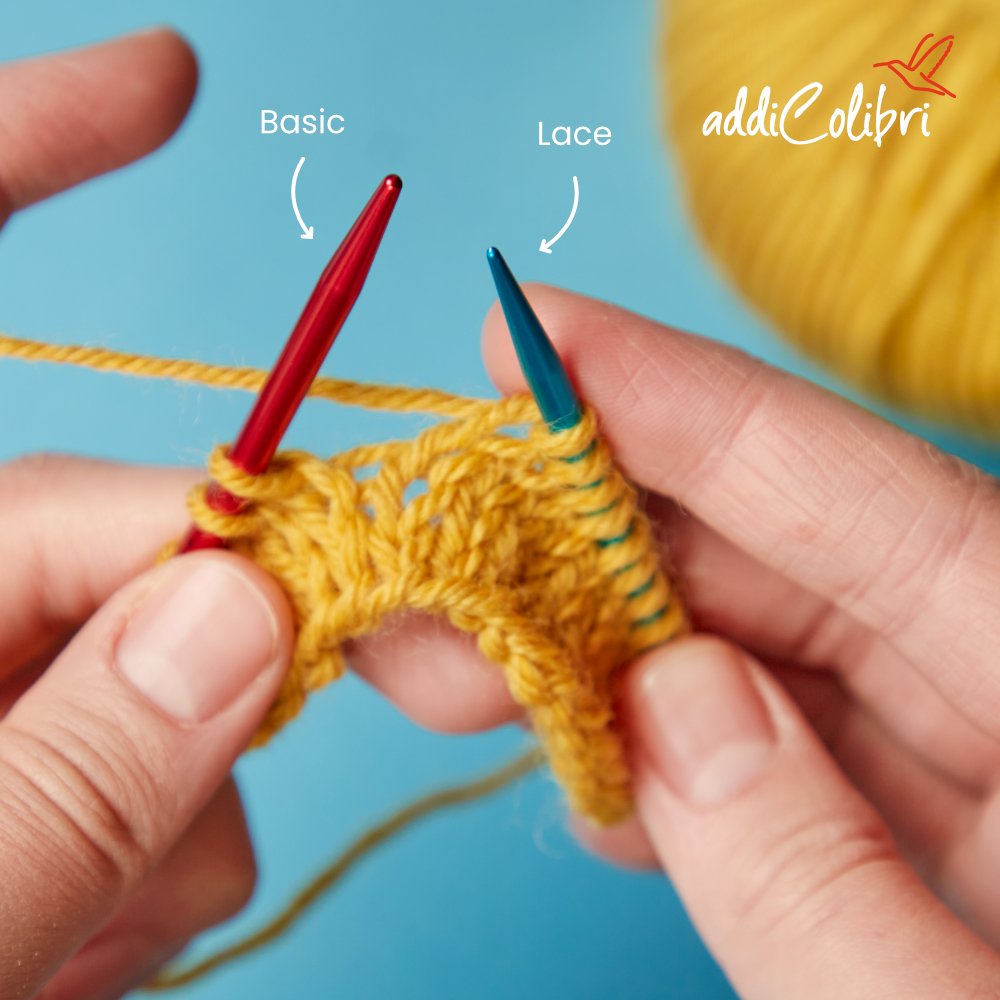 addiColibri Needle Set - Lightweight & Colorful Knitting Needles