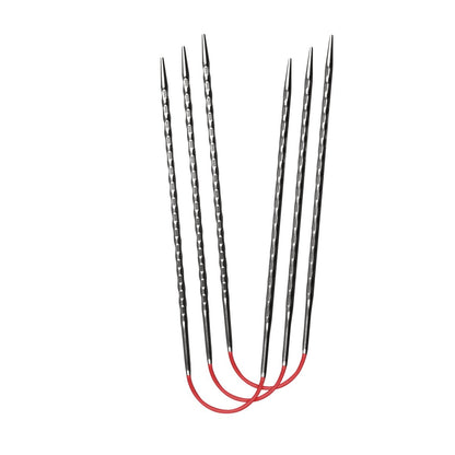 addiCrasyTrio Novel Long (30 cm) - Ergonomic Needles for Effortless Circular Knitting