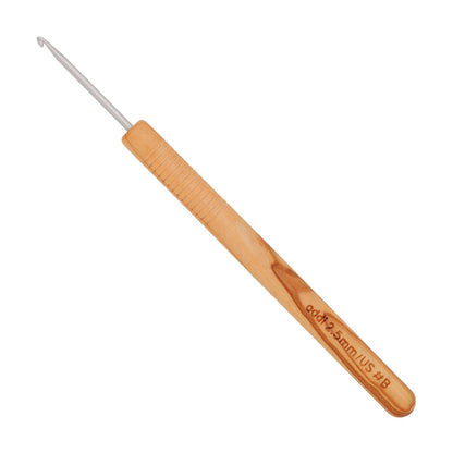 addiNature Olive Wood Wool Crochet Hook - Unique & Comfortable Grip